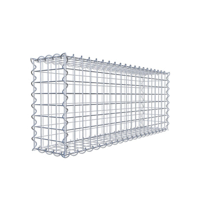 Set van 2 schanskorven 100 cm x 40 cm x 20 cm (L x H x D), maaswijdte 5 x 5 cm, spiraalvormig