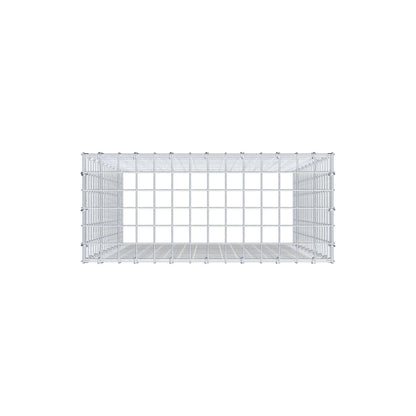 Fourche rapportée type 3 100 cm x 70 cm x 30 cm (L x H x P), mailles 5 cm x 5 cm, anneau C
