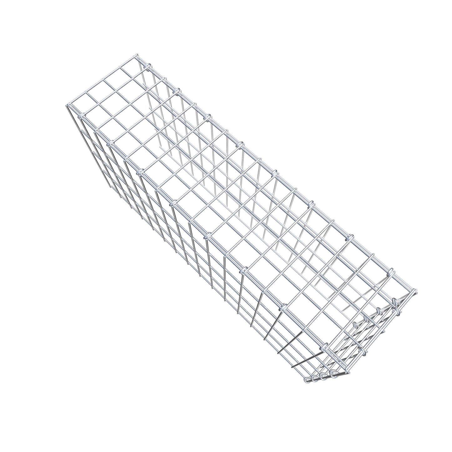 Toegevoegde pool type 4 80 cm x 40 cm x 20 cm (L x H x D), maaswijdte 5 cm x 10 cm, C-ring