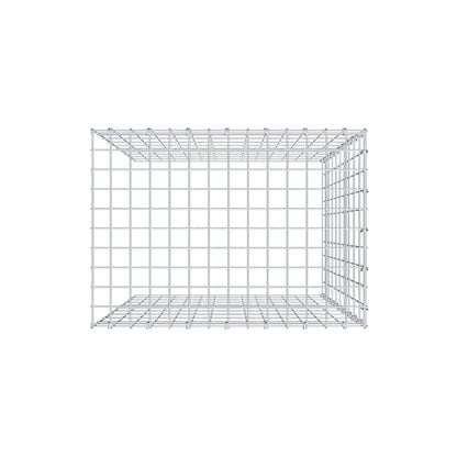 Anbaugabione Typ 4 100 cm x 70 cm x 50 cm (L x H x T), Maschenweite 5 cm x 10 cm, C-Ring
