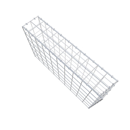 Anbaugabione Typ 3 100 cm x 60 cm x 20 cm (L x H x T), Maschenweite 10 cm x 10 cm, C-Ring