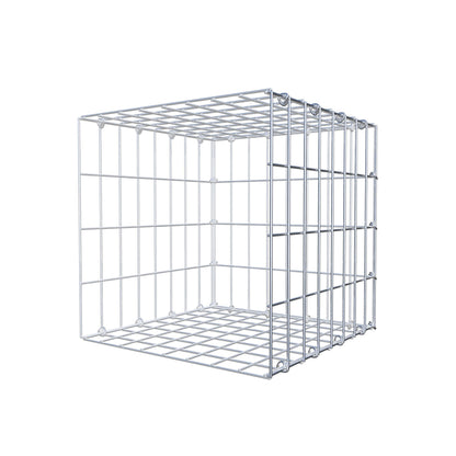 Gabião tipo 2 40 cm x 40 cm x 40 cm, malhagem 5 cm x 10 cm, anel C