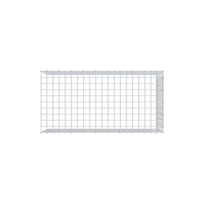 Add-on schanskorf type 4 100 cm x 40 cm x 50 cm (L x H x D), maaswijdte 5 cm x 5 cm, C-ring