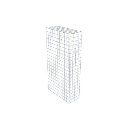 Mounted gabion type 2 200 cm x 100 cm x 40 cm (L x H x D), mesh size 10 cm x 10 cm, C-ring