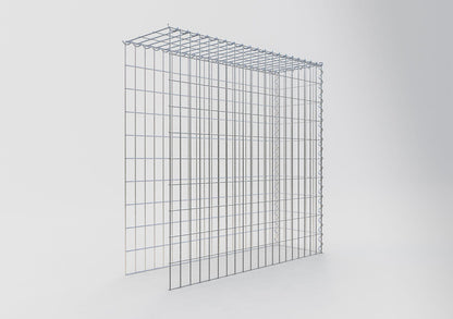 Gabião tipo 4 100 cm x 100 cm x 30 cm (C x A x P), malhagem 5 cm x 10 cm, espiral