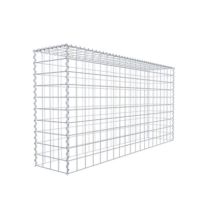 Gavión complementario tipo 3 200 cm x 100 cm x 40 cm (L x A x P), malla 10 cm x 10 cm, espiral