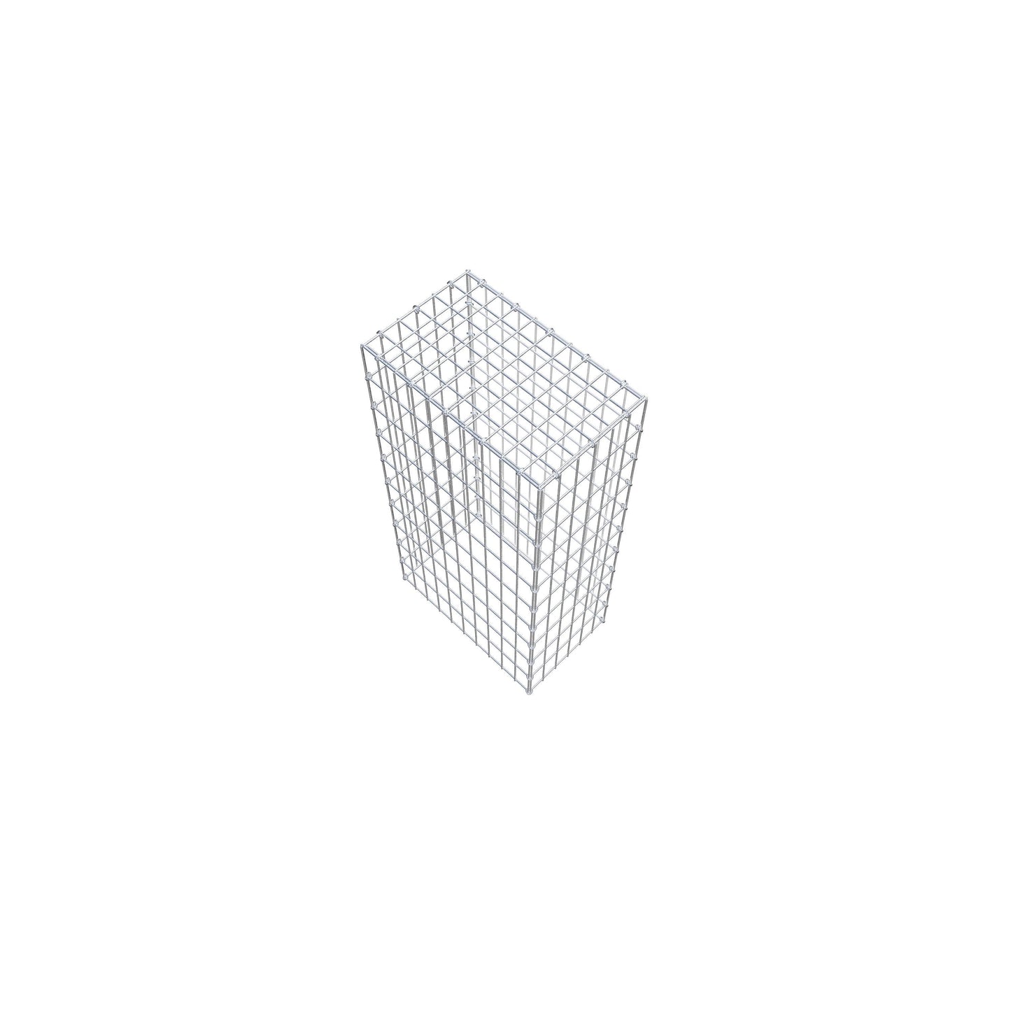 Fourche rapportée type 3 100 cm x 50 cm x 30 cm (L x H x P), mailles 5 cm x 10 cm, anneau C