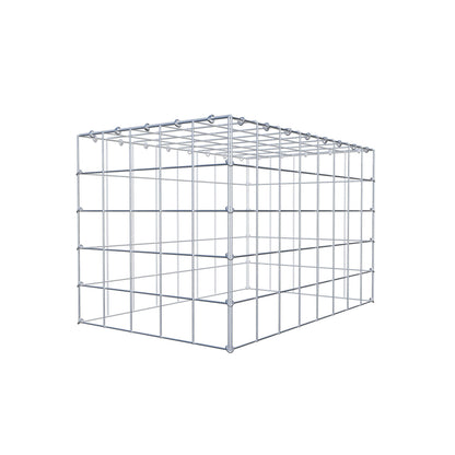 Gabião Tipo 3 80 cm x 50 cm x 50 cm (C x A x P), malhagem 10 cm x 10 cm, anel C