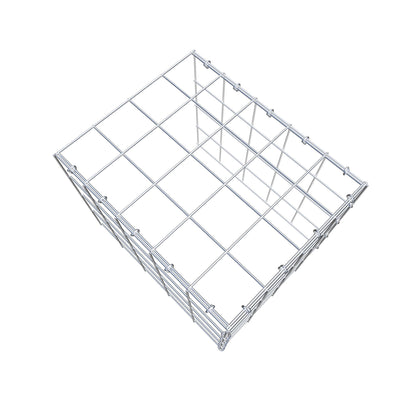 Gabião Tipo 4 50 cm x 40 cm x 40 cm (C x A x P), malhagem 10 cm x 10 cm, anel C