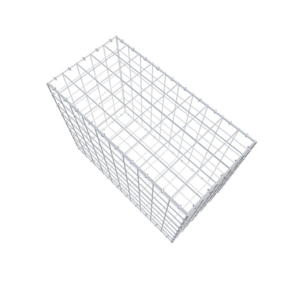 Schanskorf 100 cm x 80 cm x 50 cm (L x H x D), maaswijdte 10 cm x 10 cm, C-ring