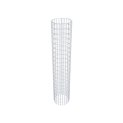 Gabionensäule rund 37 cm Durchmesser, 200 cm Höhe, Maschenweite 5 cm x 10 cm