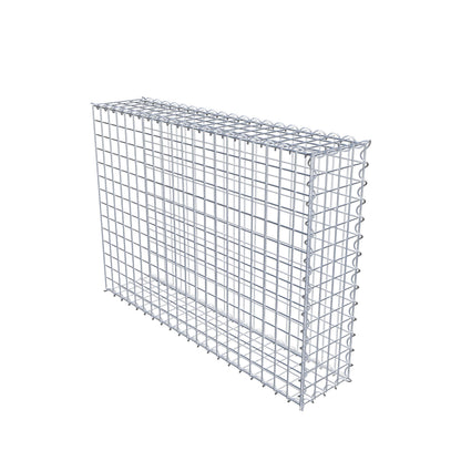 Add-on schanskorf type 2 100 cm x 70 cm x 20 cm (L x H x D), maaswijdte 5 cm x 5 cm, spiraalvormig