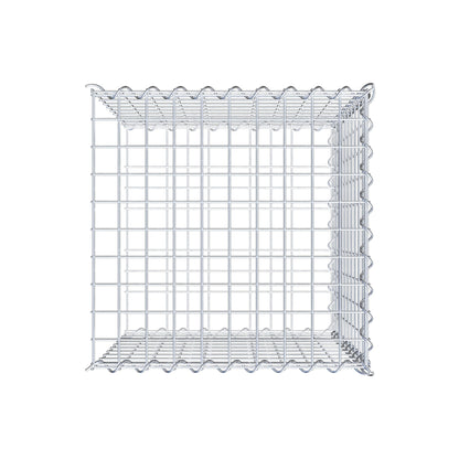Gabião tipo 2 50 cm x 50 cm x 50 cm (C x A x P), malhagem 5 cm x 5 cm, espiral