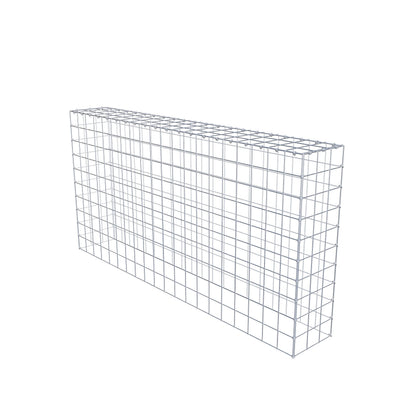 Mounted gabion type 3 200 cm x 100 cm x 30 cm (L x H x D), mesh size 10 cm x 10 cm, C-ring