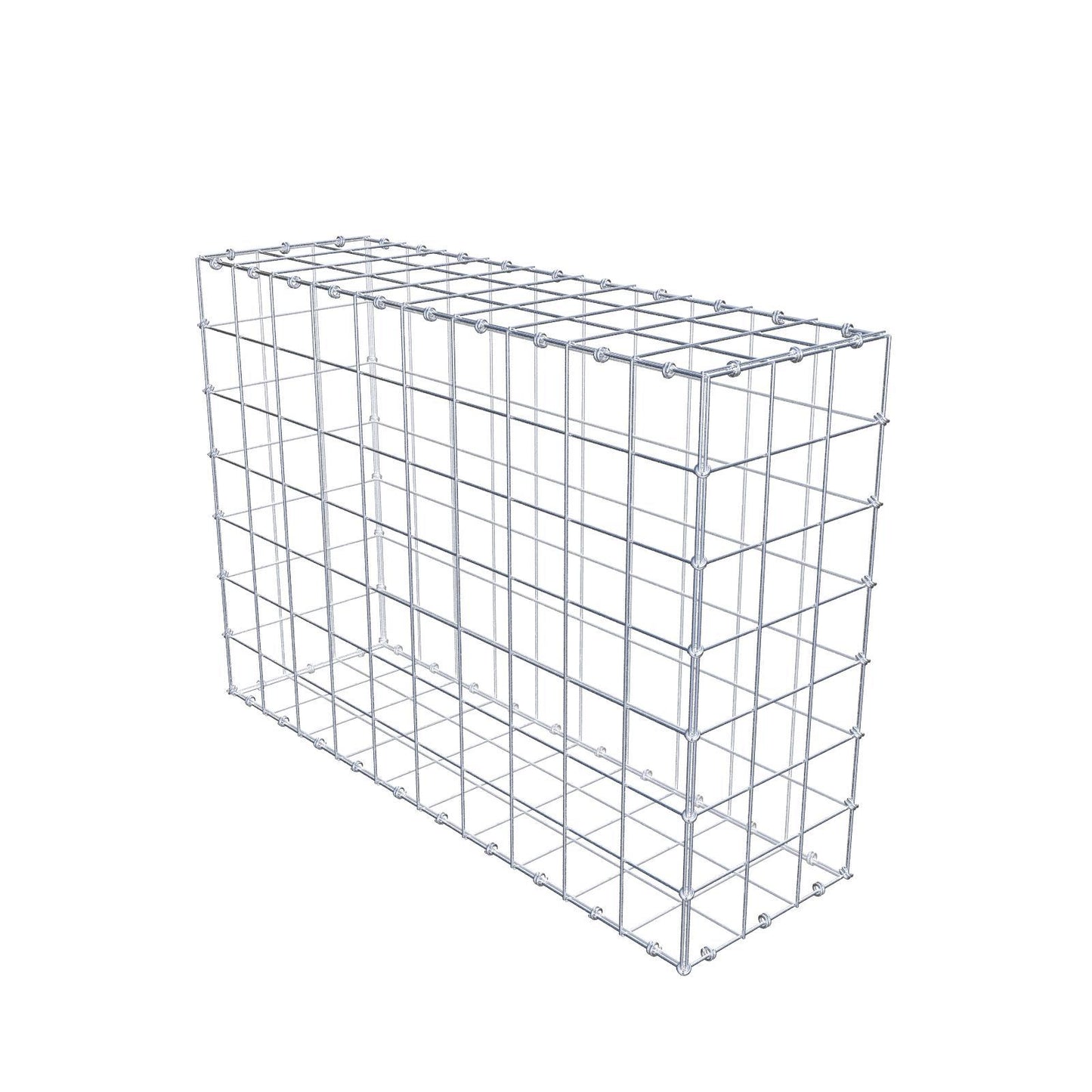 Schanskorf 100 cm x 70 cm x 30 cm (L x H x D), maaswijdte 10 x 10 cm, spiraalring