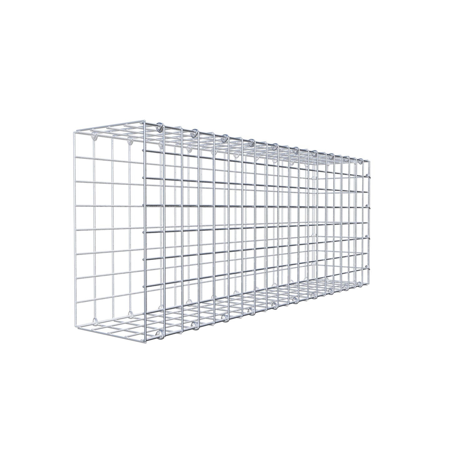 Fourche rapportée type 2 100 cm x 40 cm x 20 cm (L x H x P), mailles 5 cm x 5 cm, anneau C