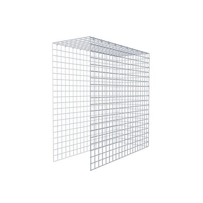 Add-on schanskorf type 4 100 cm x 100 cm x 40 cm (L x H x D), maaswijdte 5 cm x 5 cm, C-ring