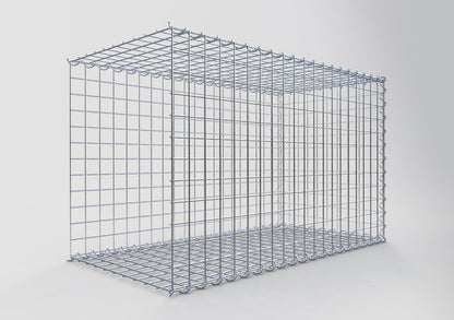 Gavión complementario tipo 2 100 cm x 60 cm x 50 cm (L x A x P), malla 5 cm x 5 cm, espiral