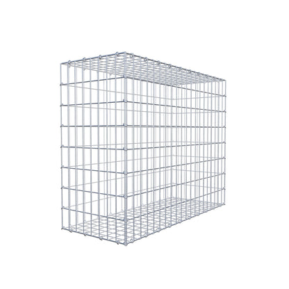 Schanskorf 100 cm x 80 cm x 40 cm (L x H x D), maaswijdte 5 cm x 10 cm, C-ring