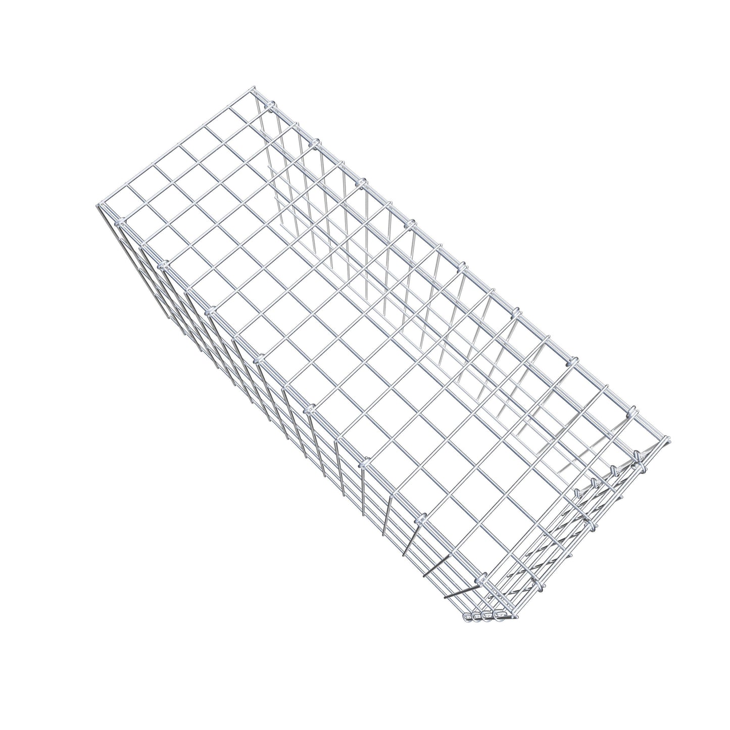 Toegevoegde pool type 4 80 cm x 40 cm x 30 cm (L x H x D), maaswijdte 5 cm x 10 cm, C-ring