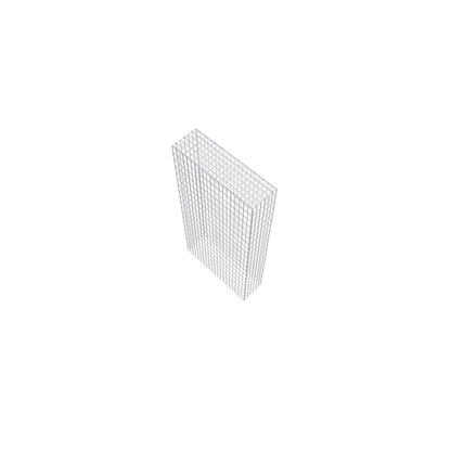 Pila adicional tipo 3 200 cm x 100 cm x 30 cm (L x A x P), malla 5 cm x 10 cm, anillo en C