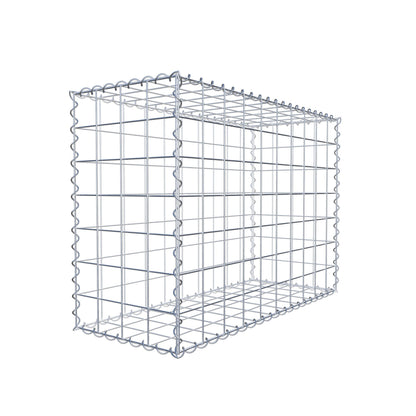 Gabion 100 cm x 70 cm x 40 cm (L x H x P), mailles 10 cm x 10 cm, spirale