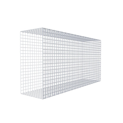 Opzetpaal type 2 200 cm x 100 cm x 50 cm (L x H x D), maaswijdte 5 cm x 5 cm, C-ring