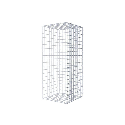 Type 2 oplegkorf 100 cm x 40 cm x 40 cm (L x H x D), maaswijdte 5 cm x 5 cm, C-ring