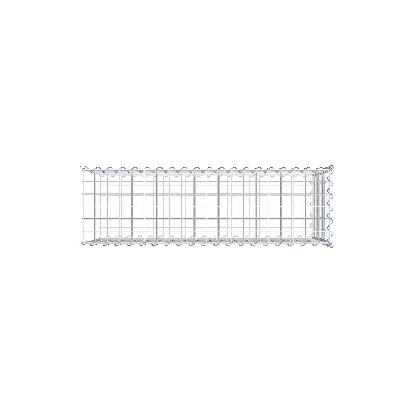 Gabbione aggiuntivo tipo 2 100 cm x 50 cm x 30 cm (L x A x P), maglia 5 cm x 5 cm, a spirale