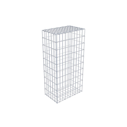 Schanskorf 100 cm x 30 cm x 50 cm (L x H x D), maaswijdte 5 cm x 10 cm, C-ring