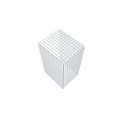 Pile aggiuntivo tipo 4 100 cm x 60 cm x 50 cm (L x H x P), maglia 5 cm x 5 cm, anello a C
