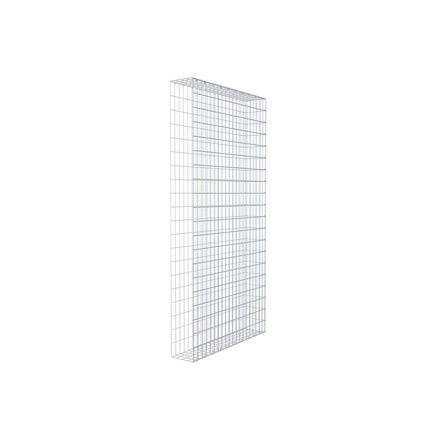 Mounted gabion type 2 200 cm x 100 cm x 20 cm, mesh size 5 cm x 10 cm, C-ring