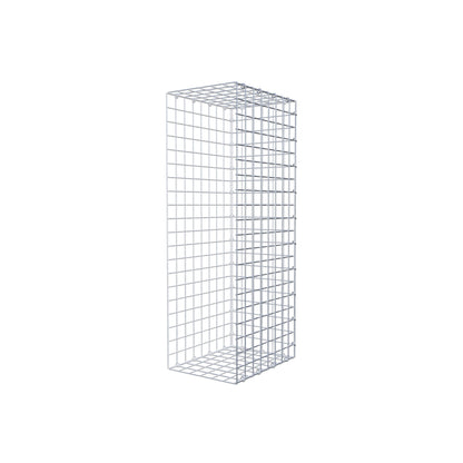 Opzetpaal type 2 100 cm x 40 cm x 30 cm (L x H x D), maaswijdte 5 cm x 5 cm, C-ring