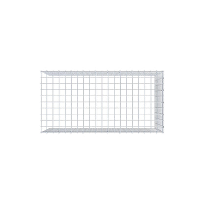 Gabbione aggiuntivo tipo 4 100 cm x 50 cm x 50 cm (L x H x P), maglia 5 cm x 5 cm, anello a C