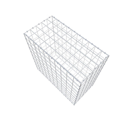 Schanskorf 100 cm x 100 cm x 50 cm (L x H x D), maaswijdte 10 x 10 cm, spiraalring