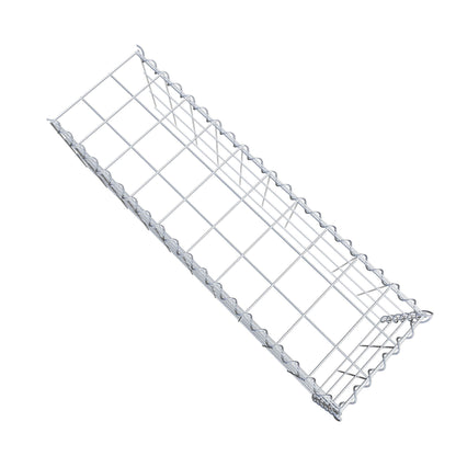 Gabião Tipo 4 100 cm x 30 cm x 30 cm (C x A x P), malhagem 10 cm x 10 cm, espiral