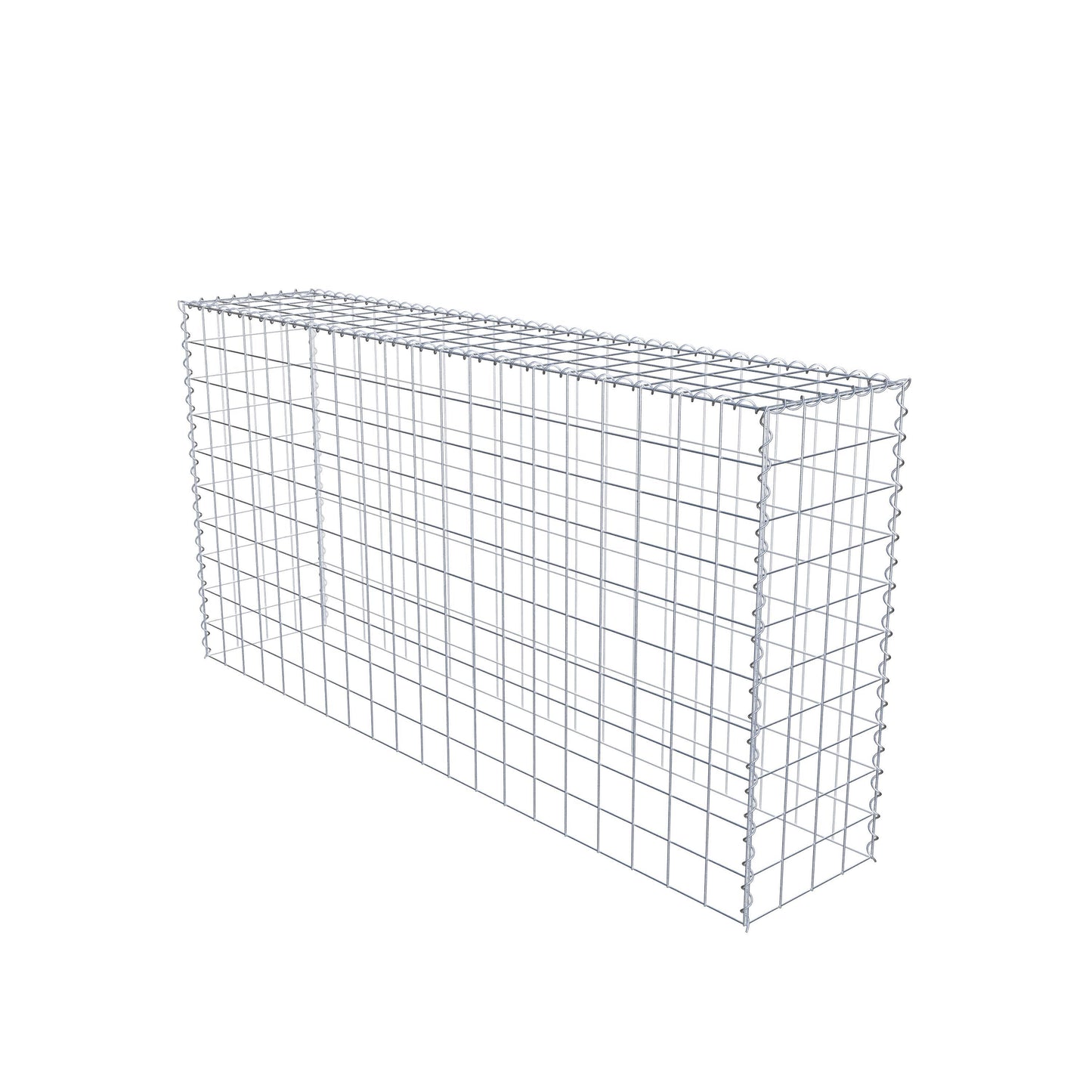 Gavión complementario tipo 3 200 cm x 100 cm x 40 cm (L x A x P), malla 10 cm x 10 cm, espiral