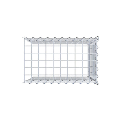 Extra gabion typ 4 50 cm x 50 cm x 30 cm (L x H x D), maskstorlek 5 cm x 5 cm, spiral
