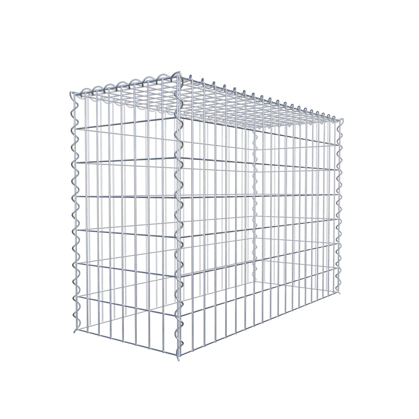 Gavión complementario tipo 3 100 cm x 70 cm x 40 cm (L x A x P), malla 5 cm x 10 cm, espiral