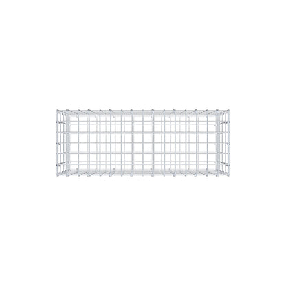 Schanskorf 80 cm x 40 cm x 30 cm (L x H x D), maaswijdte 5 cm x 10 cm, C-ring