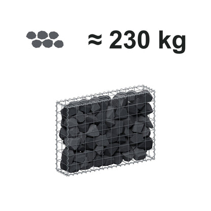 Gabion 100 cm x 70 cm x 20 cm (L x H x P), mailles 10 cm x 10 cm, spirale