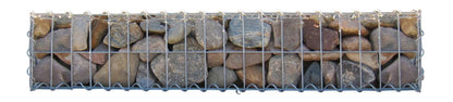 Gabião 100 cm x 20 cm x 30 cm (C x A x P), malhagem 5 cm x 10 cm, espiral