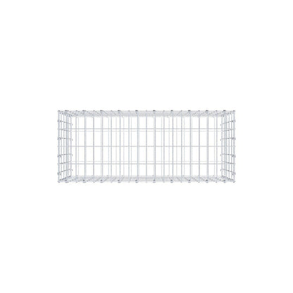 Schanskorf 100 cm x 50 cm x 40 cm (L x H x D), maaswijdte 5 x 10 cm, spiraalring