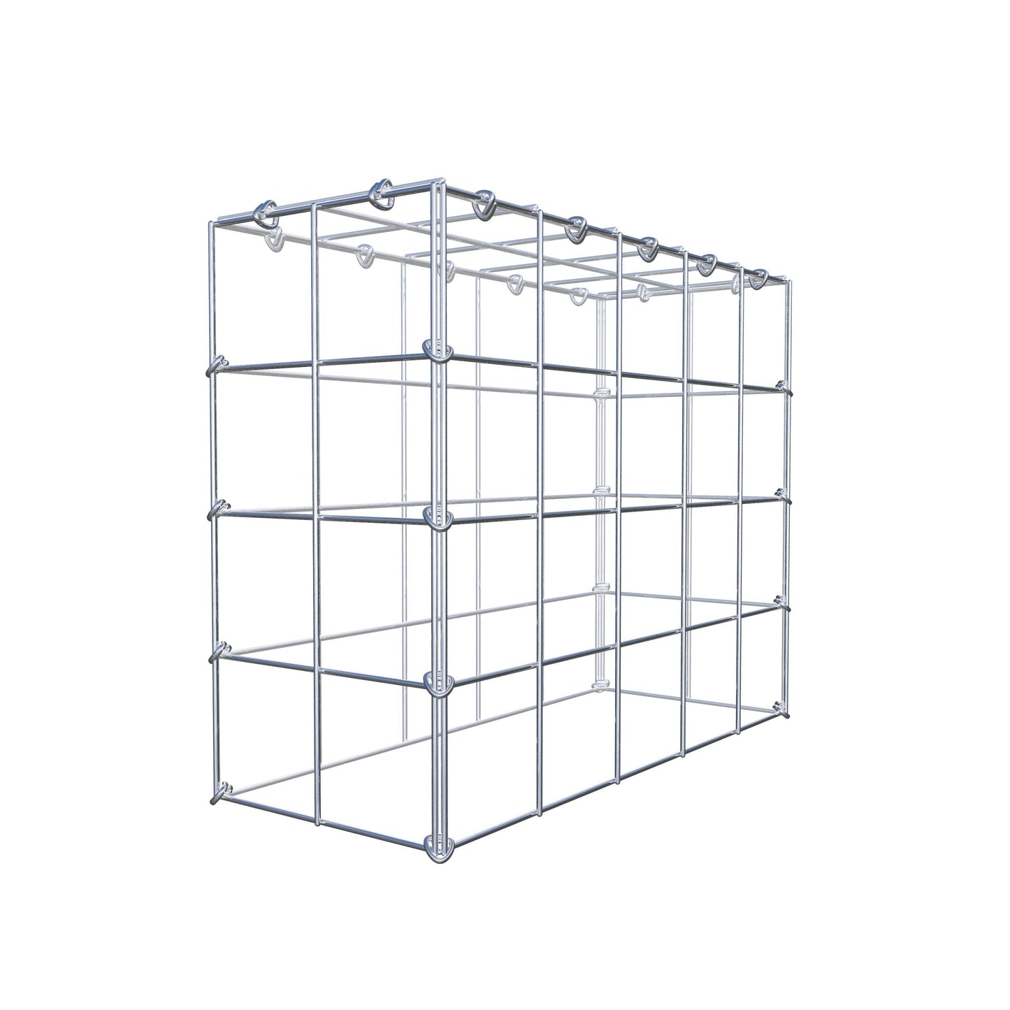Toegevoegde pool type 3 50 cm x 40 cm x 20 cm (L x H x D), maaswijdte 10 cm x 10 cm, C-ring