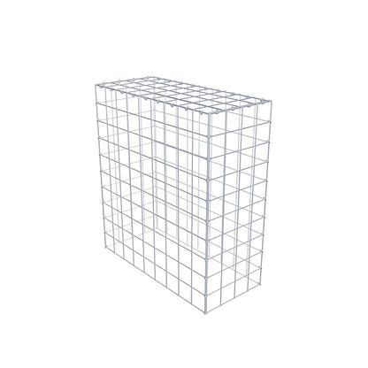 Gabião Tipo 3 100 cm x 90 cm x 40 cm (C x A x P), malhagem 10 cm x 10 cm, anel C