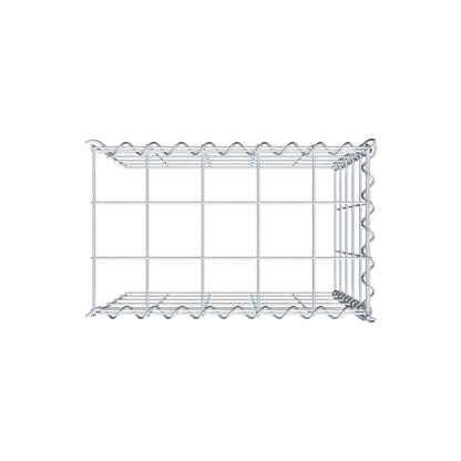 Gavión adicional tipo 4 50 cm x 50 cm x 30 cm (L x A x P), malla 10 cm x 10 cm, en espiral