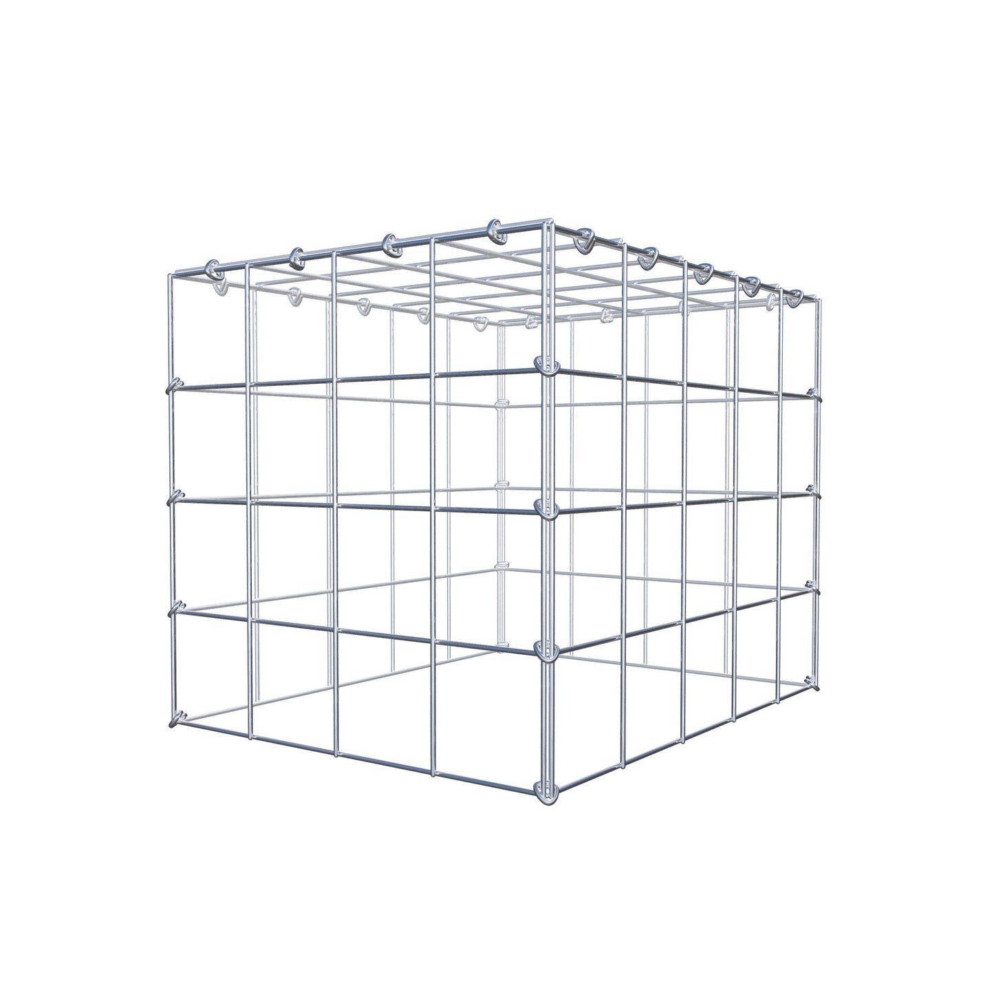 Fourche rapportée type 3 50 cm x 40 cm x 40 cm (L x H x P), mailles 10 cm x 10 cm, anneau C