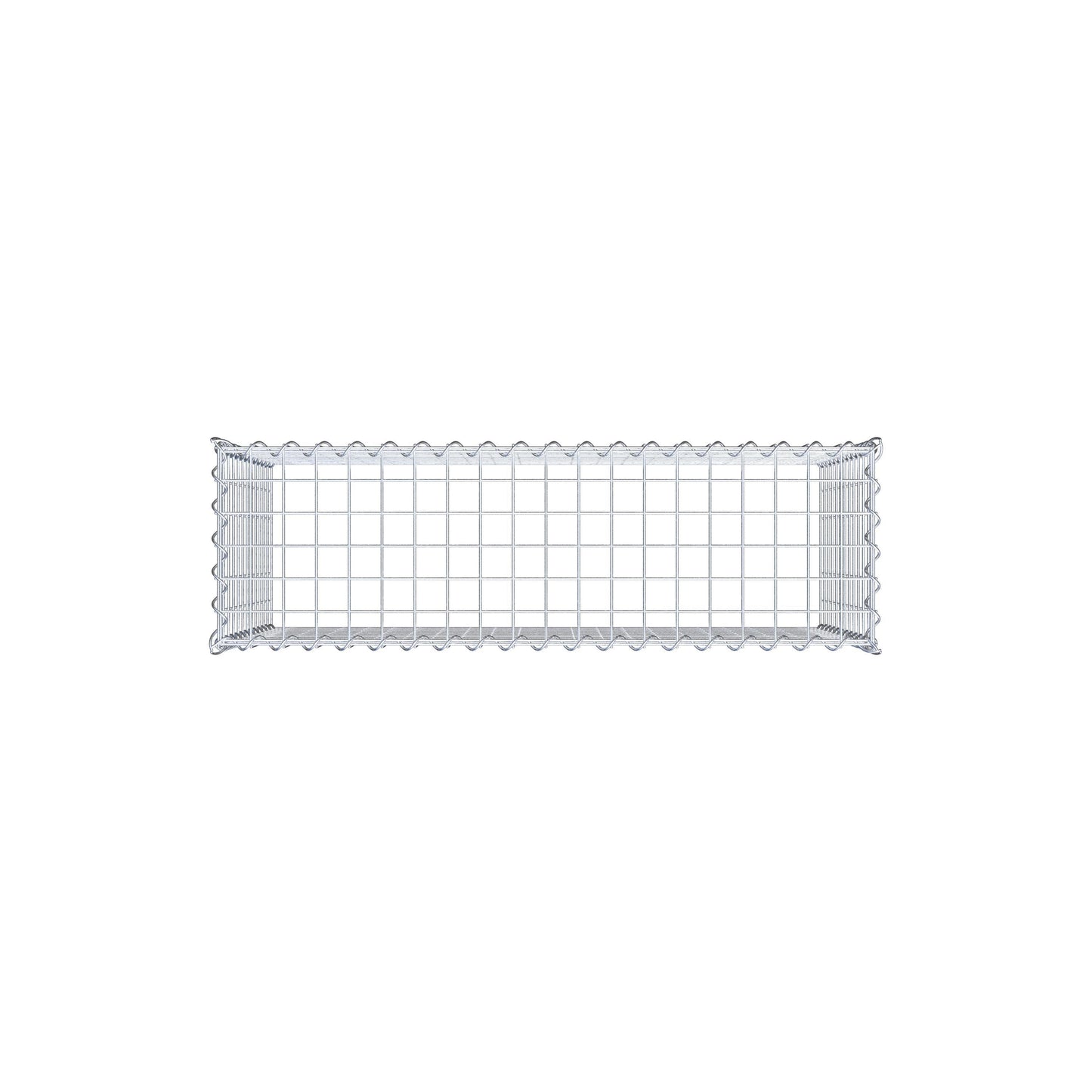 Gabbione aggiuntivo tipo 3 100 cm x 60 cm x 30 cm (L x A x P), dimensione maglia 5 cm x 5 cm, a spirale