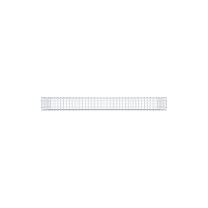 Schanskorf 200 cm x 100 cm x 20 cm (L x H x D), maaswijdte 5 cm x 10 cm, C-ring