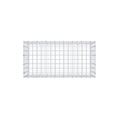 Schanskorf 80 cm x 40 cm x 40 cm (L x H x D), maaswijdte 5 cm x 10 cm, C-ring